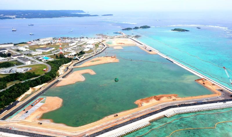 沖縄の新基地埋め立て　投入土砂は必要量の1.6%　県議会代表質問