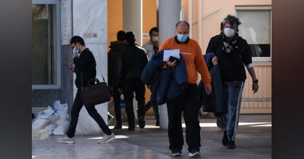 ギリシャで初の新型ウイルス感染確認、イタリア北部に渡航歴
