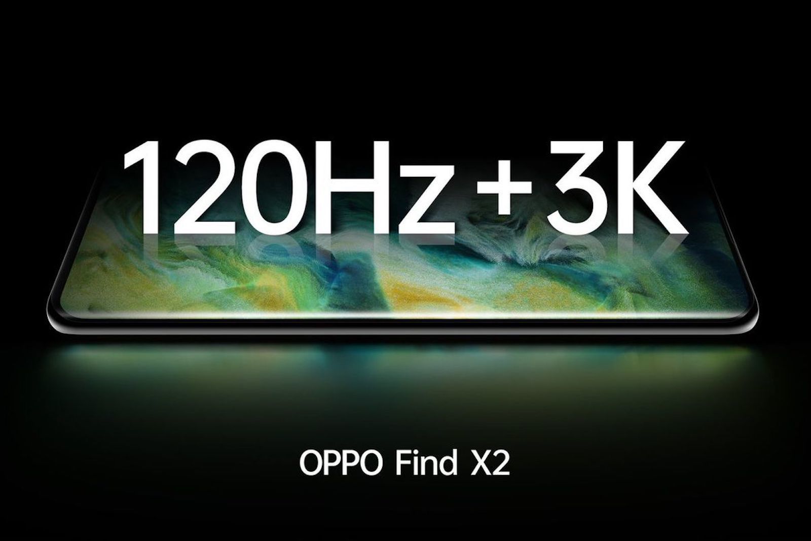 120Hz+3Kで高速・高解像度を両立。OPPOが新旗艦スマホFind X2を公式予告