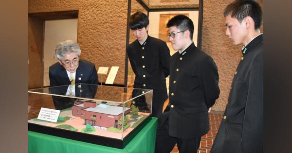 「クオリティー高い」 高校生が制作した弘前市立博物館ジオラマ寄贈　青森