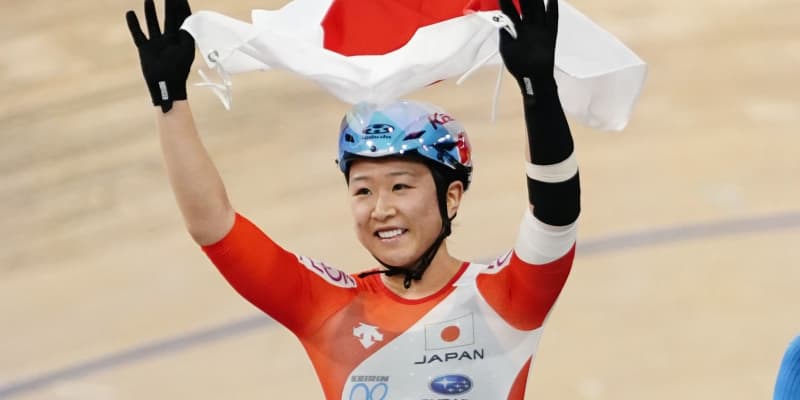自転車の梶原金、初の五輪代表に　世界選手権の女子オムニアム