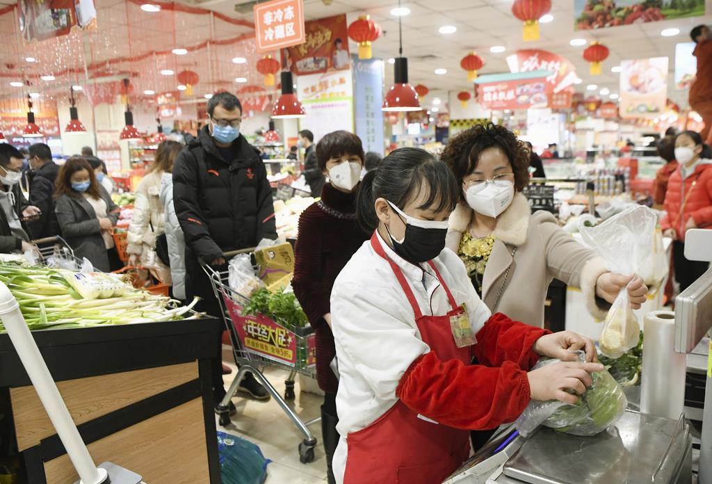 【新型肺炎】中国の死者２８３５人に　湖北省外の感染増は４人