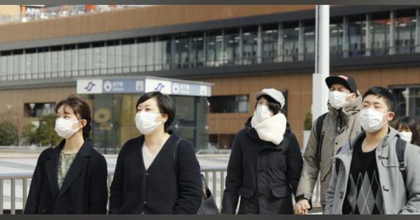 感染予防にマスク着用不要　過度の使用控えてとWHO