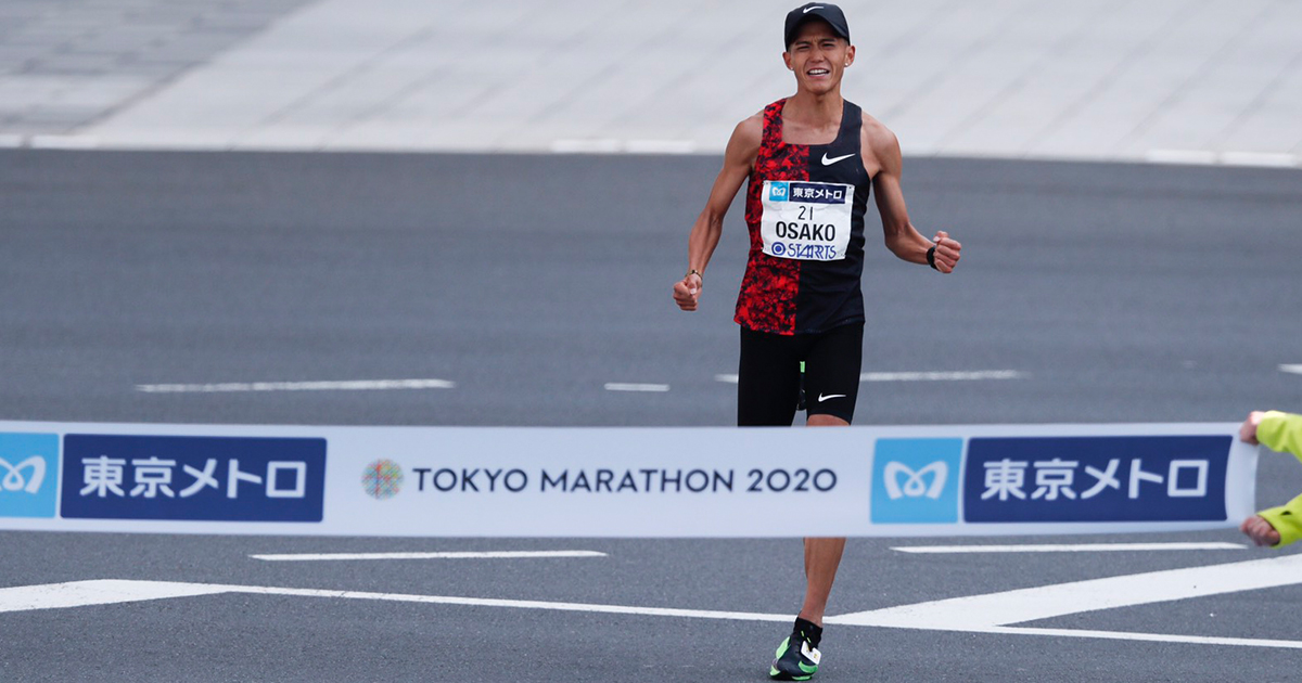大迫傑が「東京マラソン」で日本新記録　ナイキの新作厚底シューズが足元を支える