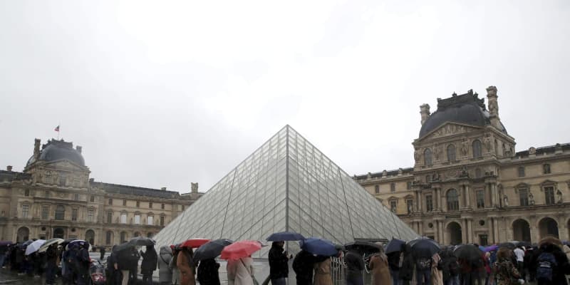 仏ルーブル美術館、開館できず　感染懸念、職員が勤務を拒否