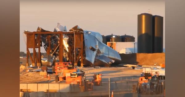 SpaceXのStarship試作機が「離陸」。圧力容器試験中に破裂の衝撃で