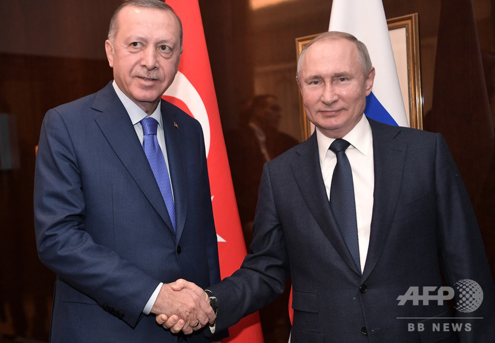 トルコ・ロシア両大統領が5日に会談へ シリア情勢を協議
