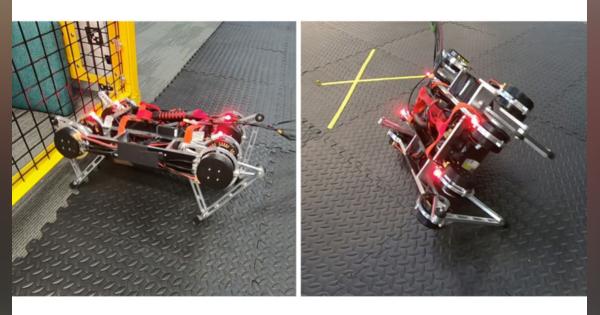 Robotics at Google、ほぼ独学で歩きかたを覚える4足ロボットを開発