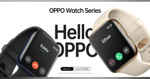 OPPO、Apple Watch似のOPPO Watchを予告。3月6日にグローバル発表