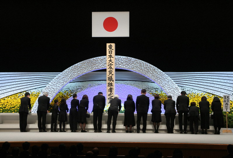 東日本大震災追悼式　政府、中止の方針固める　6日にも閣議決定