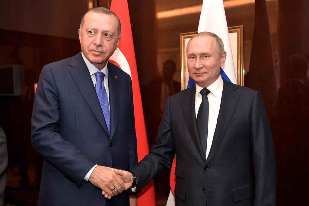 シリア情勢めぐり露・トルコ首脳会談　停戦合意が焦点