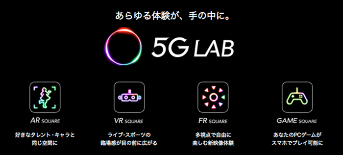 ソフトバンク、5G時代の視聴体験を提供する「5G LAB」を開始