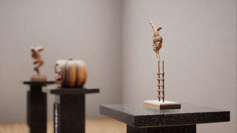 VR空間にだんじり彫刻　大阪の彫刻師が考案　「現代の需要に芸術を再編」