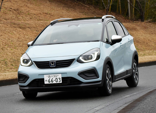 ホンダ フィット 新型試乗 クロスター の柔軟な乗り心地は E Hevに合っている 渡辺陽一郎