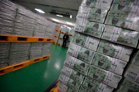 韓国中銀、回収した紙幣を2週間還流しない方針　新型コロナウイルスの除去へ