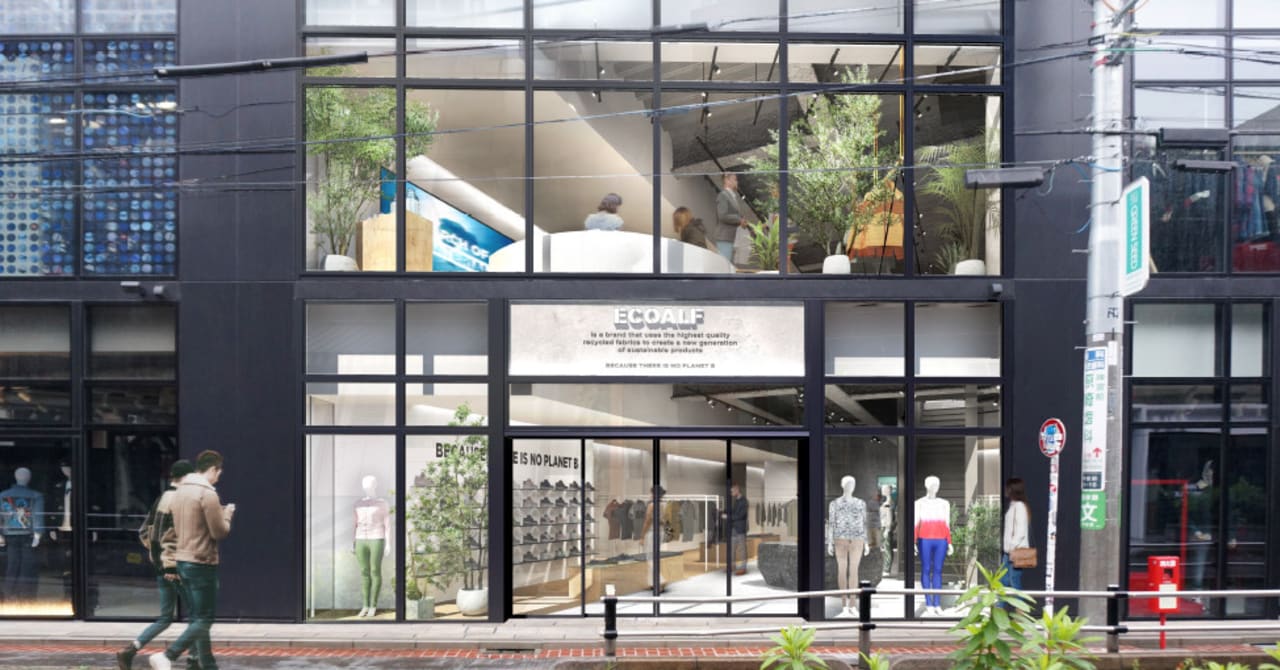 スペイン発サステナブルブランド「エコアルフ」アジア初の旗艦店が渋谷に、リサイクルの工程も公開