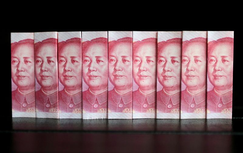 中国外貨準備、2月末は3.107兆ドルに減少
