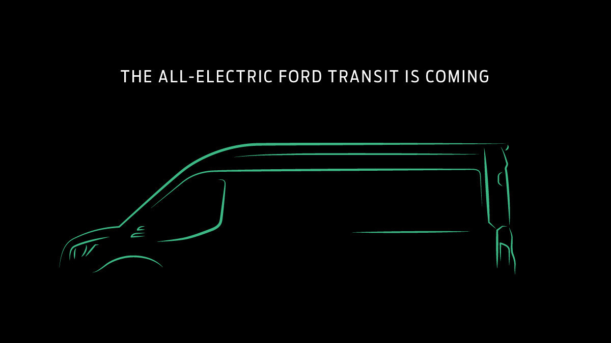 フォードが完全電動のトランジット貨物バンを米国市場向けに開発中