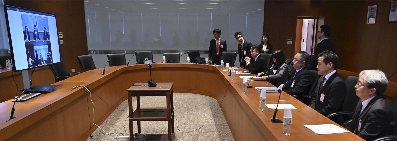 テレビ会議で日韓政策対話　新型コロナで　日本の輸出規制強化措置巡り