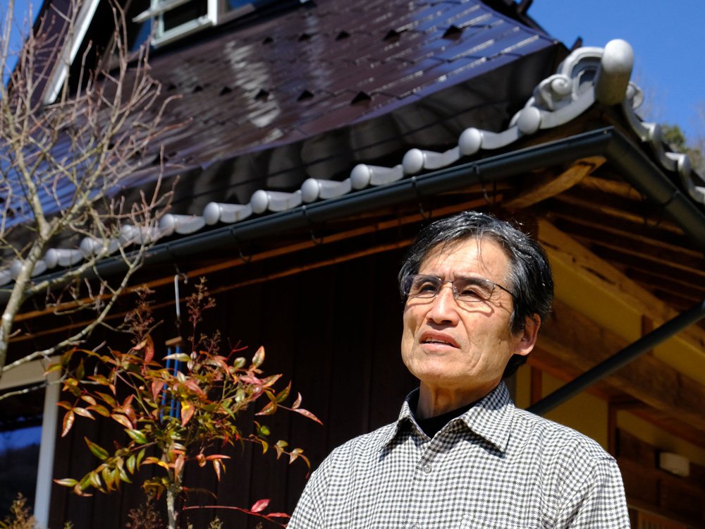 福島から丹波に避難、橋本さんの思い「原発は危険。自然エネルギーへの転換を」