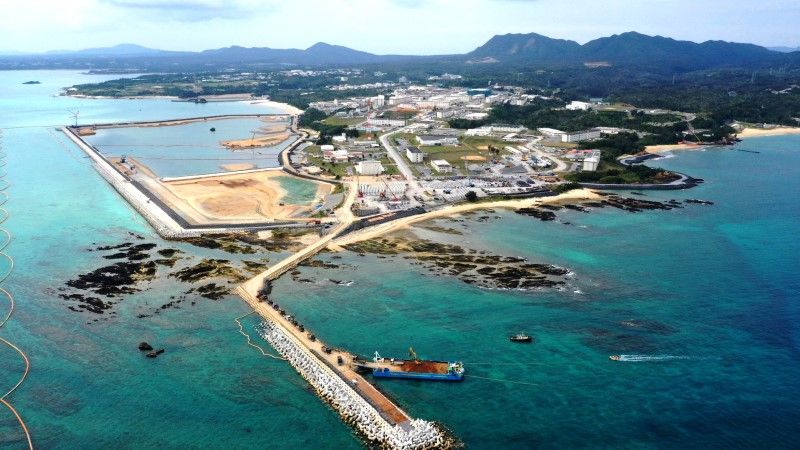 サンゴ移植許可の代執行　江藤農相は言及せず　沖縄県の新基地建設で