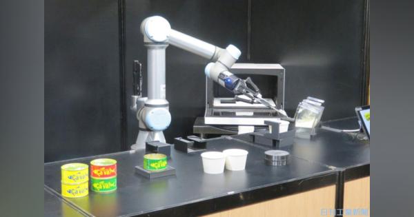 電子レンジを使うサバ缶調理ロボット、外食業への挑戦