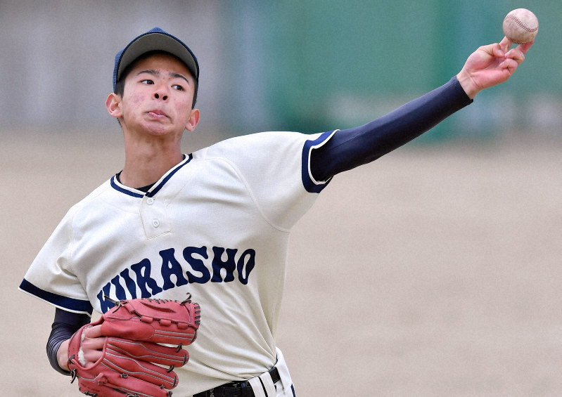 細身のエース　3倍の米食べて体作り　倉敷商・永野司　第92回選抜高校野球