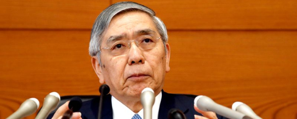 黒田日銀総裁が安倍首相と会談、「さらに状況注視し適切に対応」