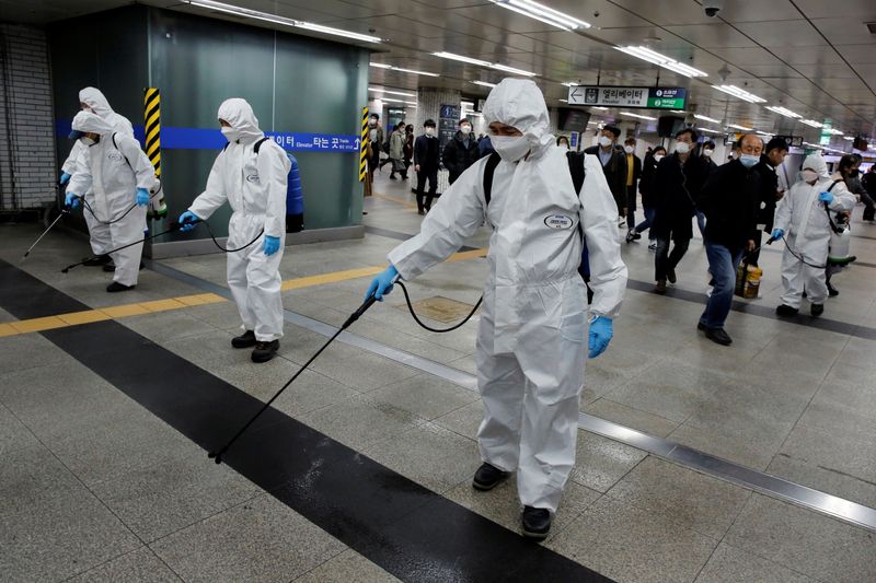 韓国、新型コロナ感染拡大ペース再び鈍化　クラスターに焦点