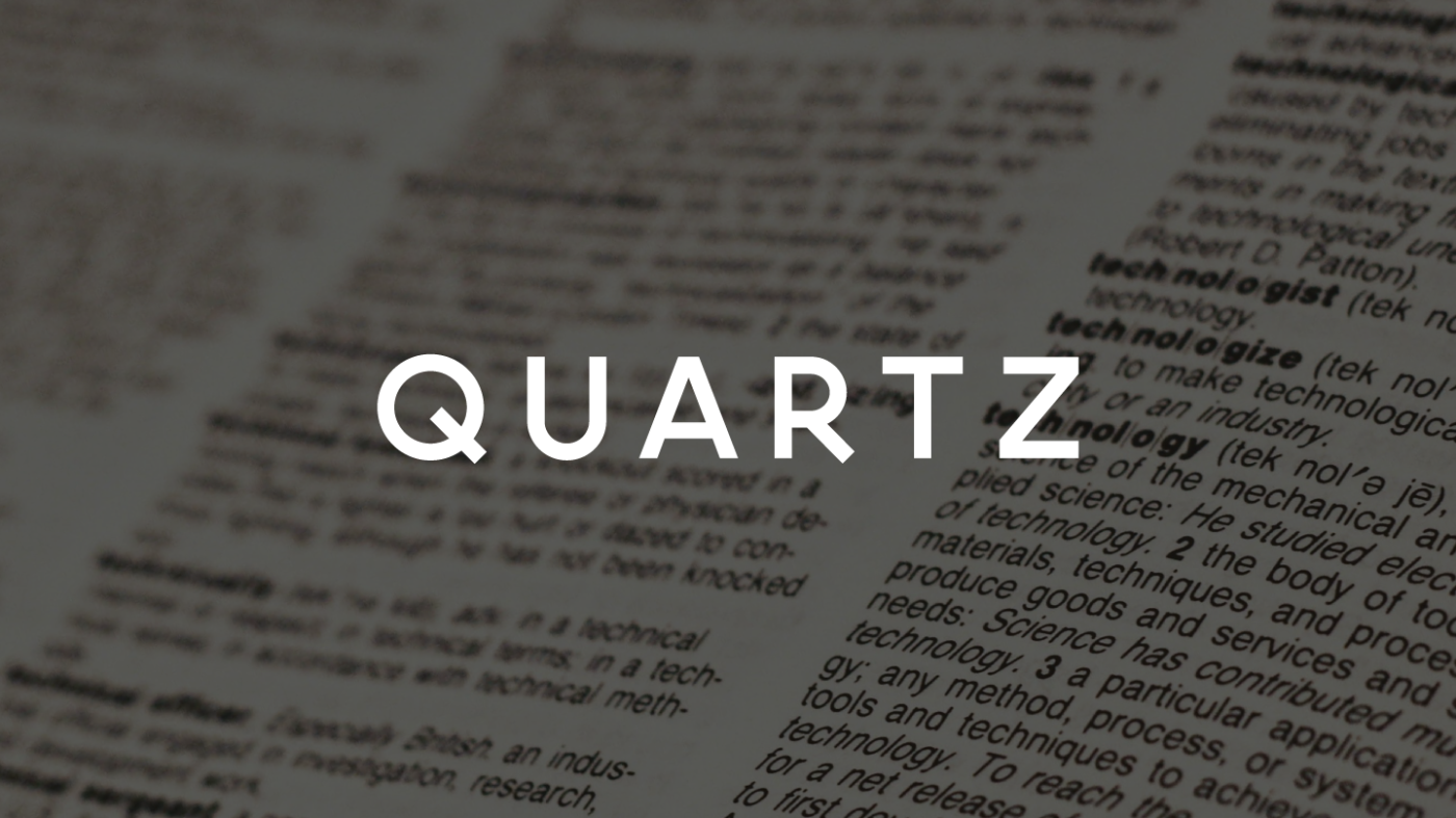 最先端のグローバルニュースから英語を学ぶ（Quartz Japan）