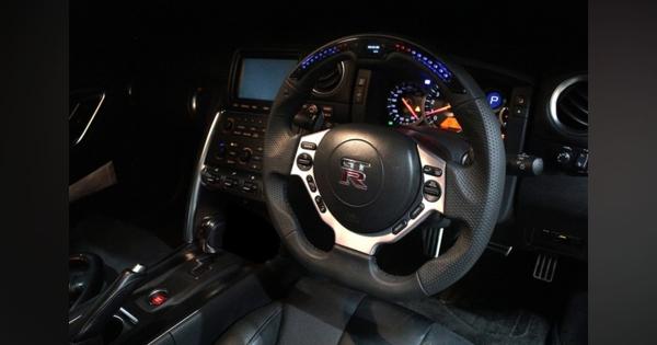 ダムド、R35 GT-R用スマートステアリングを発売…LEDで車両情報を表示