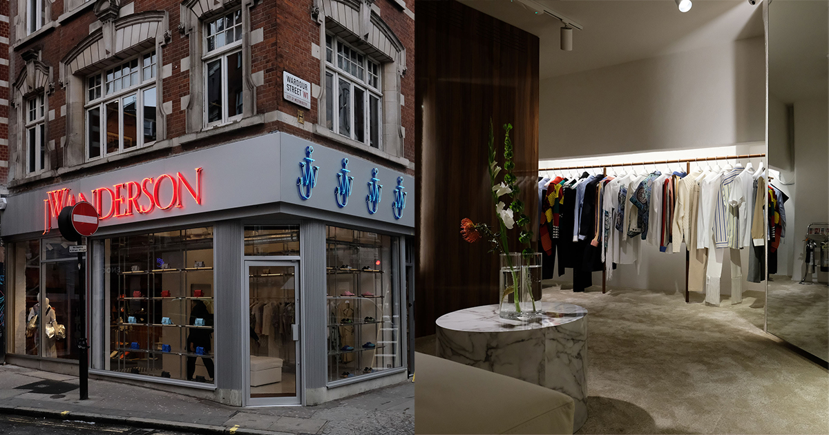 「ジェイ ダブリュー アンダーソン」が旗艦店をオープン　ロンドンのソーホー地区に