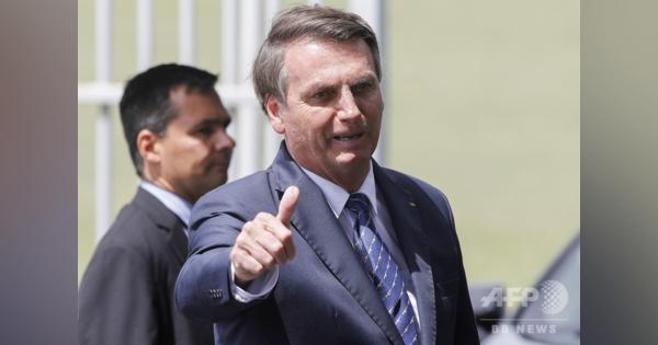 ブラジル大統領、新型コロナ検査で陰性