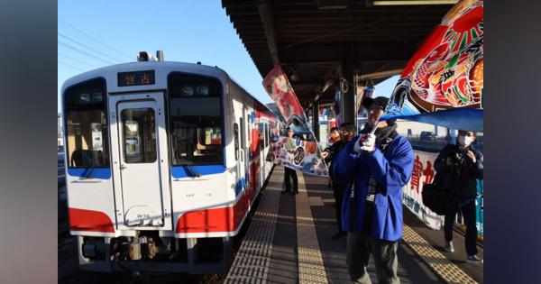 三陸鉄道、普代－久慈間で運行再開　台風19号被災　20日に全線復旧