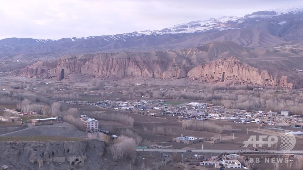 動画：バーミヤンの遺跡、気候変動で崩壊の危機 アフガニスタン