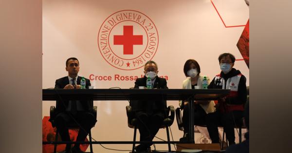 中国の医療専門家ら、イタリア到着初日に活動開始