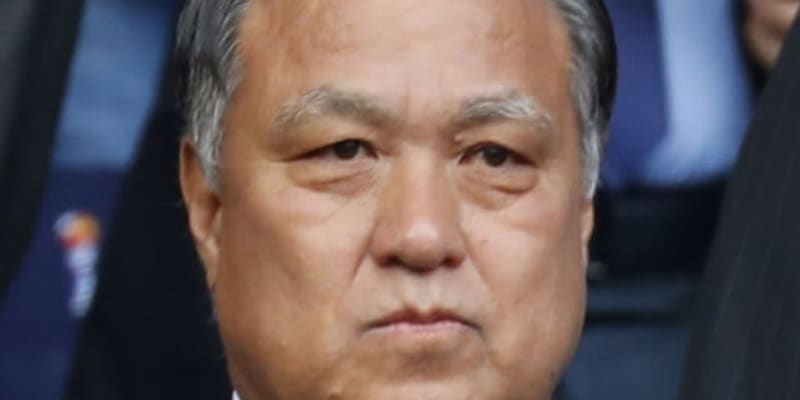 サッカー協会の田嶋会長が陽性　新型コロナ、多少熱も「元気」