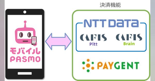 NTTデータ、モバイルPASMOの決済機能を提供