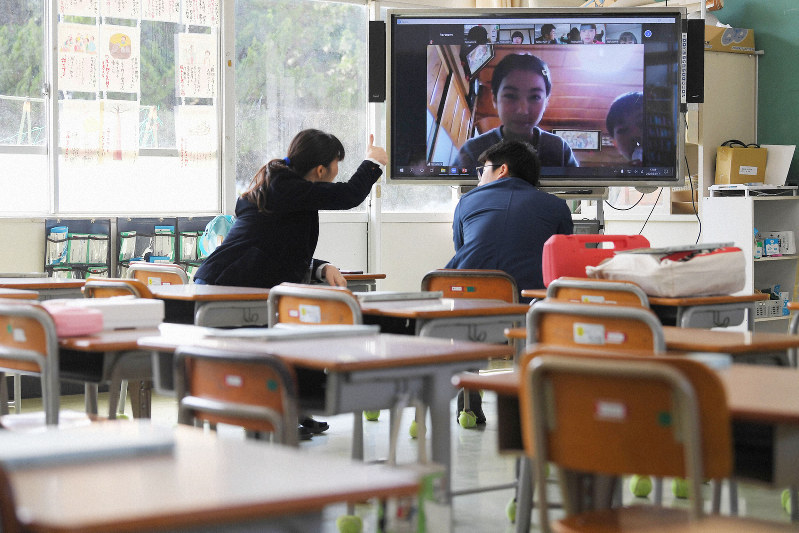 小中3校で遠隔の学習支援　ネット環境ない世帯に機器貸与　熊本・高森