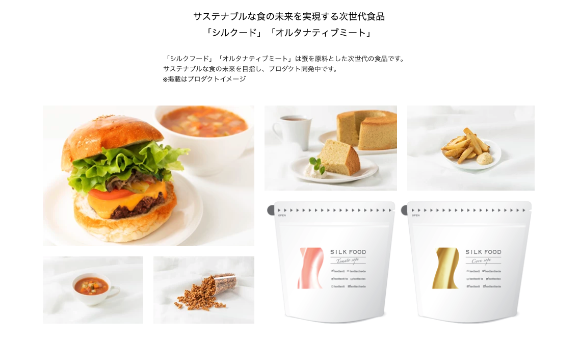 次世代食品「シルクフード」開発のエリーが4500万円の資金調達