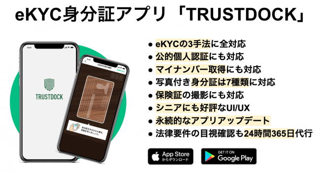 公的個人認証もeKYCも可能なデジタル身分証アプリ「TRUSTDOCK」、Japan Financial Innovation Award 2020 のスタートアップカテゴリにて受賞