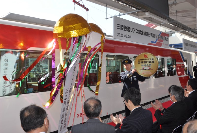 アングル：縮む日本、「復興の火」運ぶ三陸鉄道の行き先