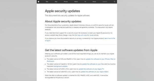 iOSやmacOSのアップデート、多数の脆弱性を修正　Appleがセキュリティ情報公開