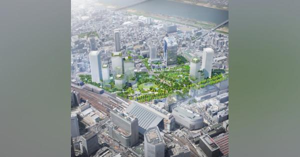 大阪駅北側の大型開発「うめきた２期」、４月に都市計画決定へ