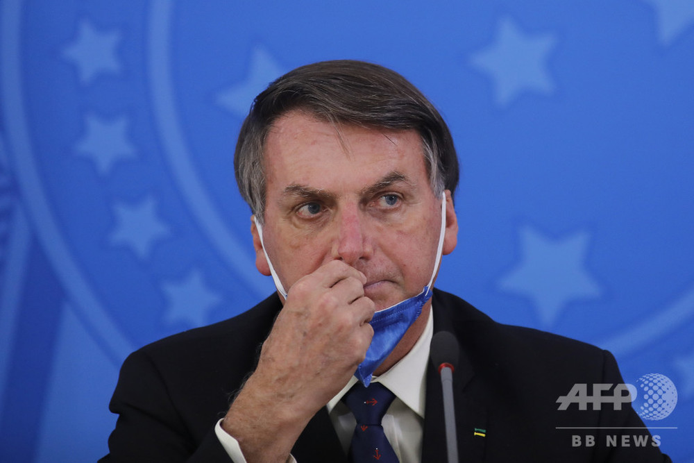 コロナ対策で経済破綻すれば「無秩序」に、ブラジル大統領が警鐘