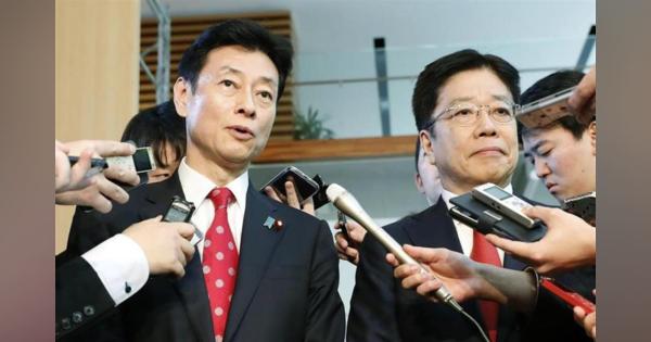 西村康稔担当相と首相の「サシ」面会、今月は新型コロナで急増