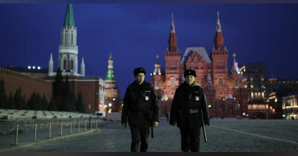 モスクワで外出禁止令　感染拡大に対策強化