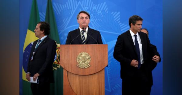 ブラジル大統領、コロナ感染拡大でも経済活動継続訴え　反発強まる
