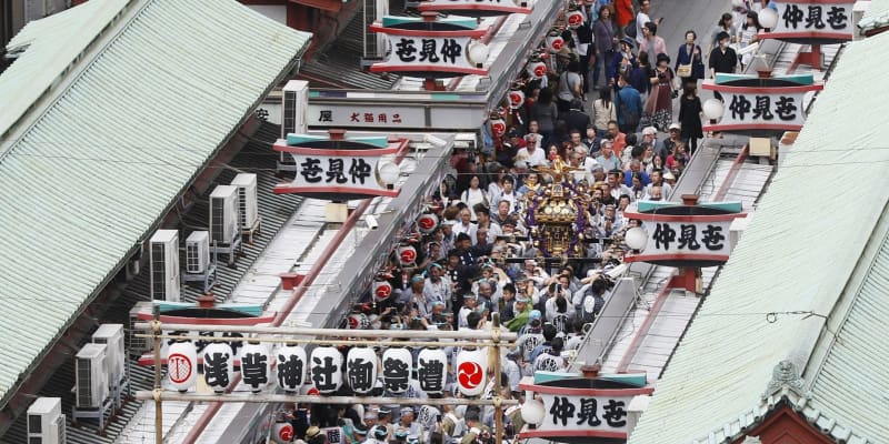 東京・浅草三社祭は10月に延期　新型コロナ影響で