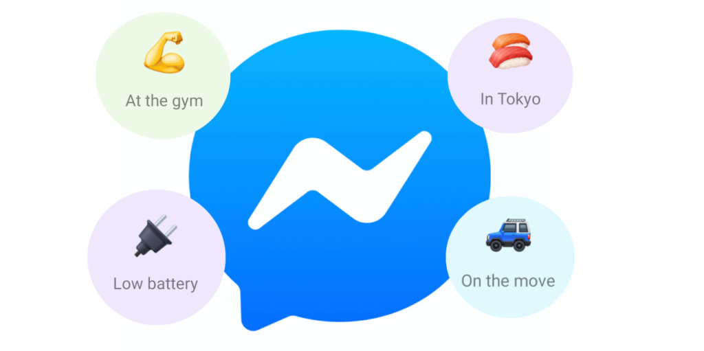 Facebook Messengerが自動ステータス機能を準備中、友達が「運転中」などがわかる